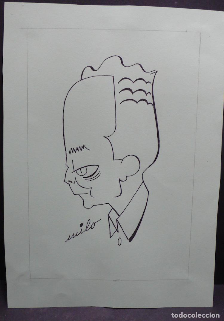 Arte: DIBUJO ORIGINAL TINTA - Foto 1
