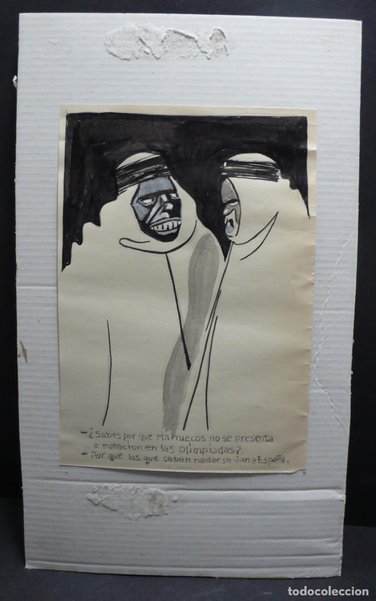 Arte: DIBUJO ORIGINAL TINTA - Foto 1