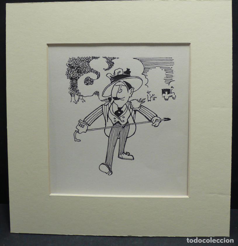 Arte: DIBUJO ORIGINAL TINTA - Foto 1