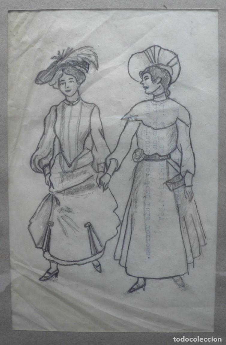 Arte: DIBUJO ORIGINAL A LAPICERO - Foto 2