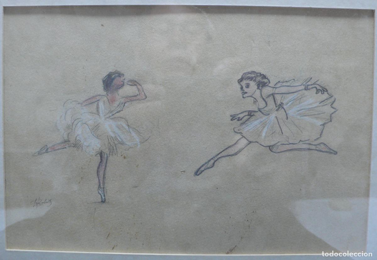 Arte: DIBUJO ORIGINAL A LAPICERO - Foto 2