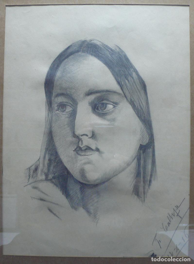 Arte: DIBUJO ORIGINAL A LAPICERO - Foto 2