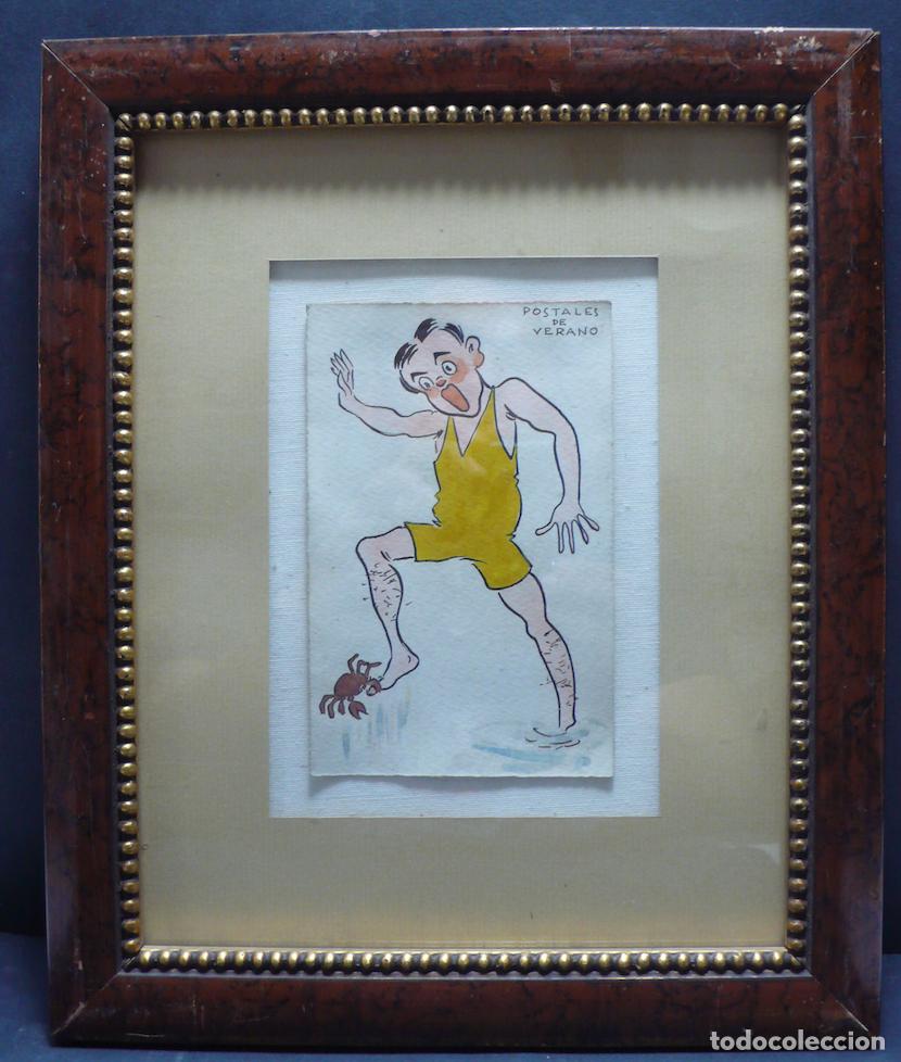 Arte: DIBUJO ORIGINAL TINTA - Foto 1