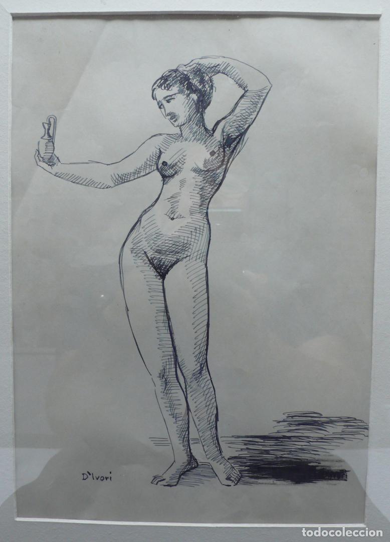 Arte: DIBUJO ORIGINAL TINTA - Foto 2