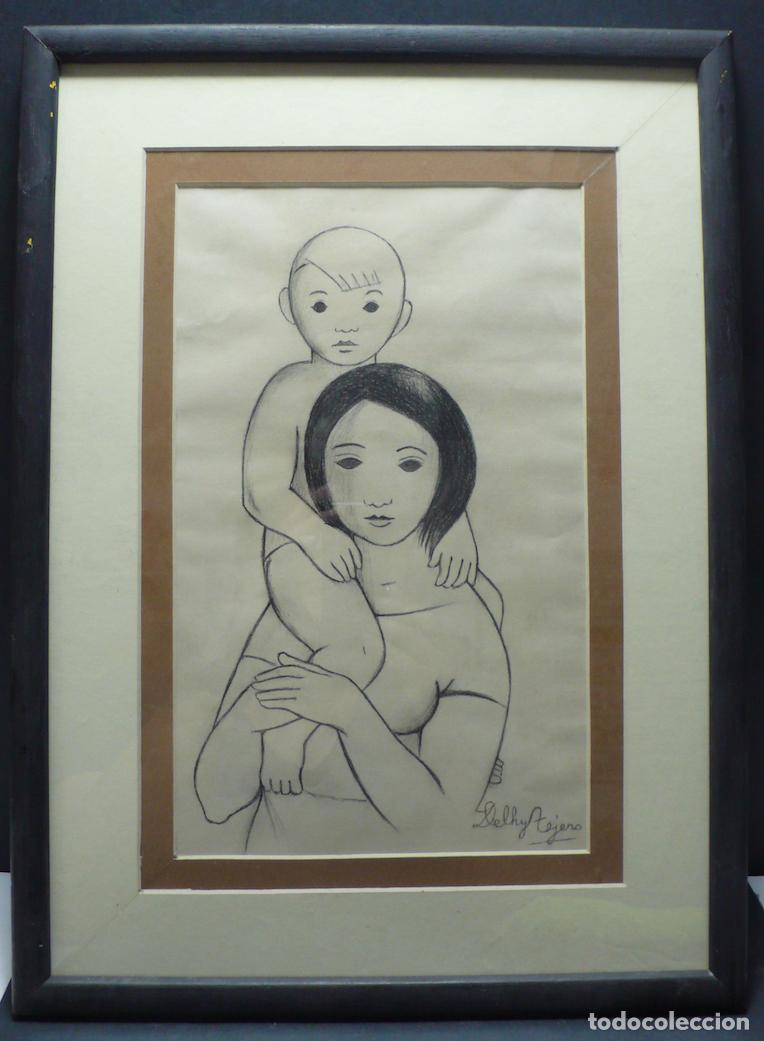 Arte: DIBUJO ORIGINAL A LAPICERO - Foto 1