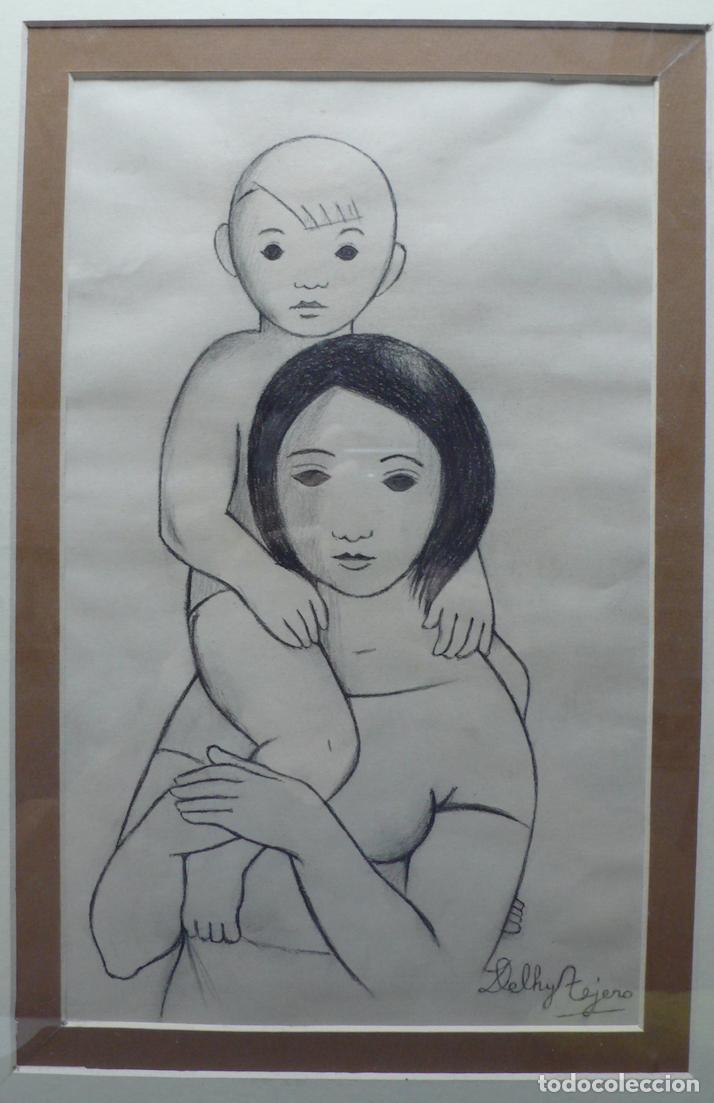 Arte: DIBUJO ORIGINAL A LAPICERO - Foto 2