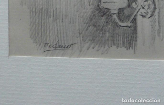 Arte: DIBUJO ORIGINAL A LAPICERO - Foto 3
