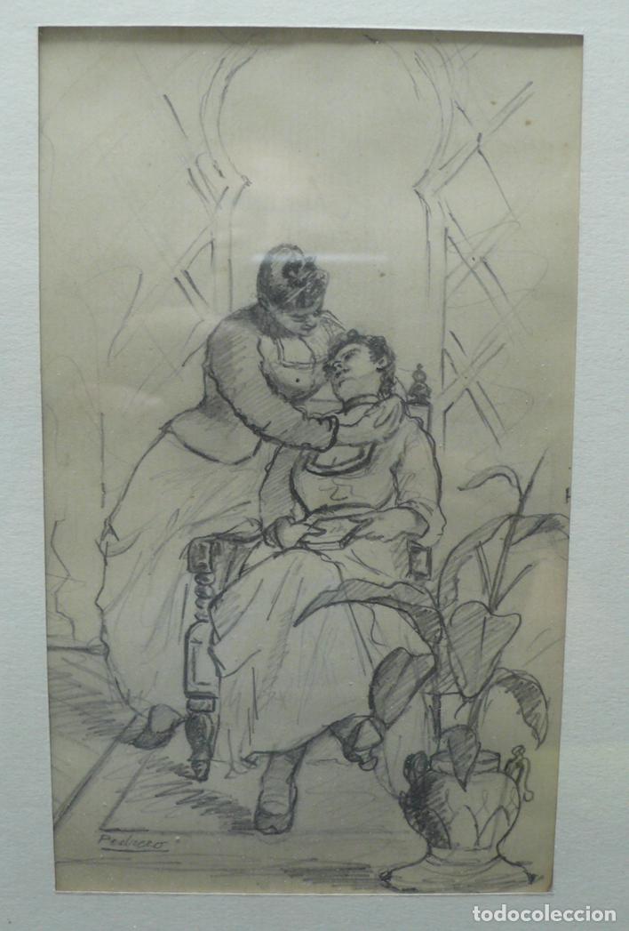 Arte: DIBUJO ORIGINAL A LAPICERO - Foto 2
