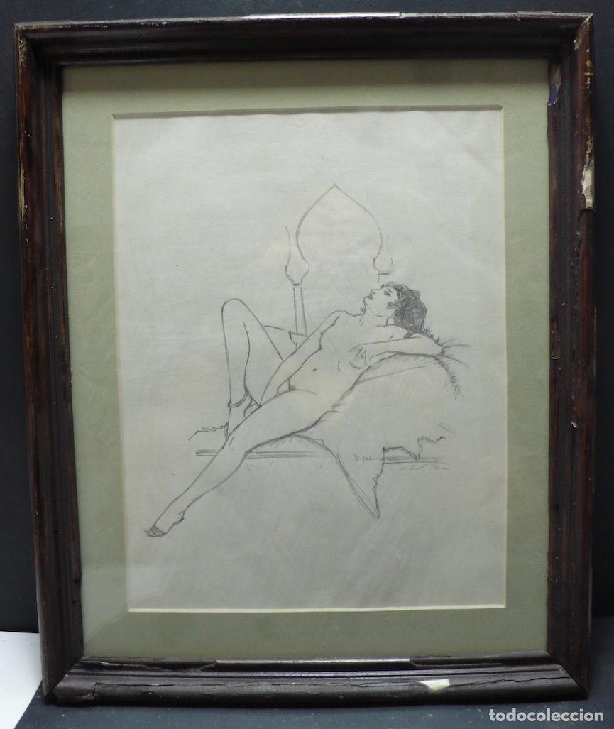 Arte: DIBUJO ORIGINAL A LAPICERO - Foto 1