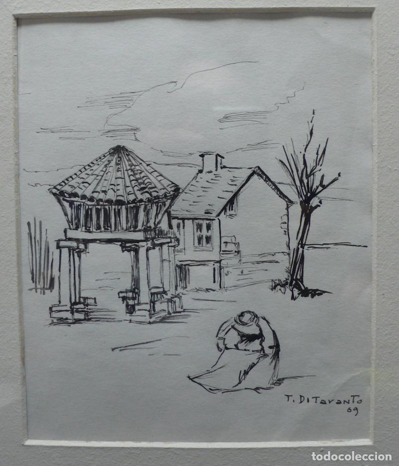 Arte: DIBUJO ORIGINAL TINTA - Foto 2