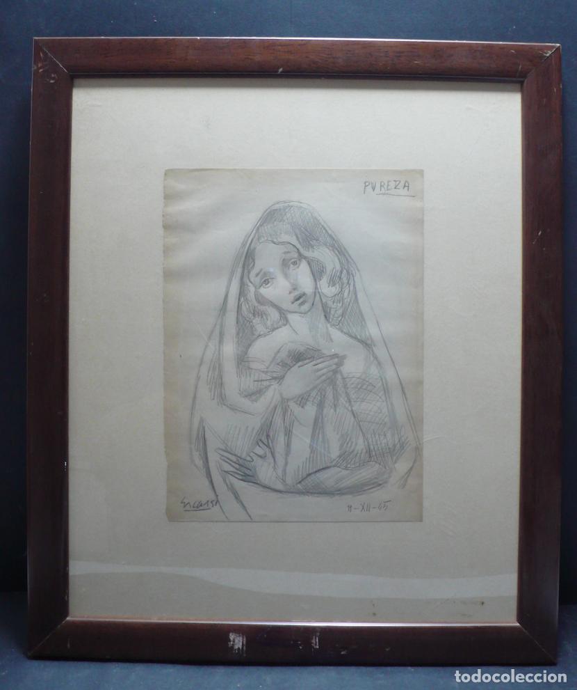 Arte: DIBUJO ORIGINAL A LAPICERO - Foto 1