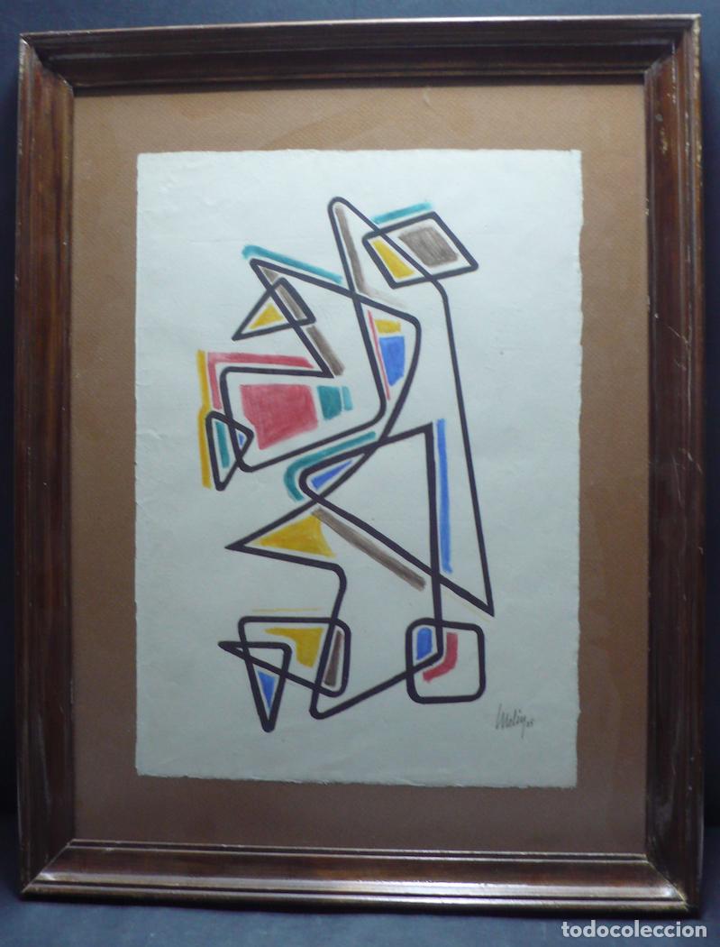 Arte: DIBUJO ORIGINAL TINTA - Foto 1