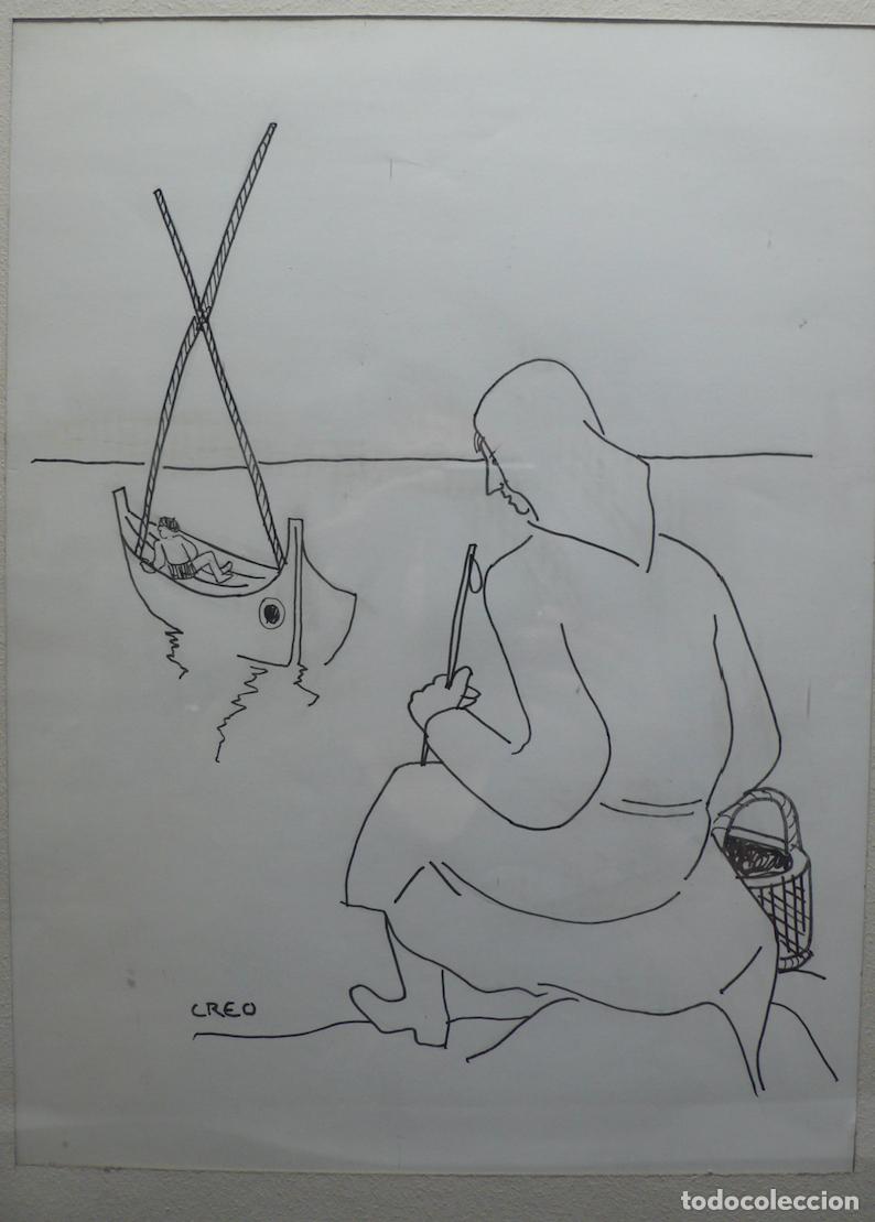 Arte: DIBUJO ORIGINAL TINTA - Foto 2