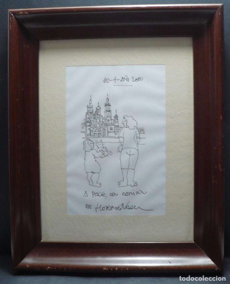 Arte: DIBUJO ORIGINAL TINTA - Foto 1