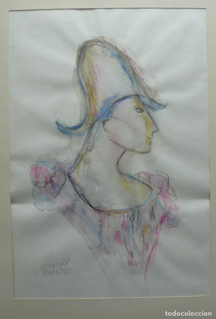 Arte: DIBUJO ORIGINAL TINTA - Foto 2