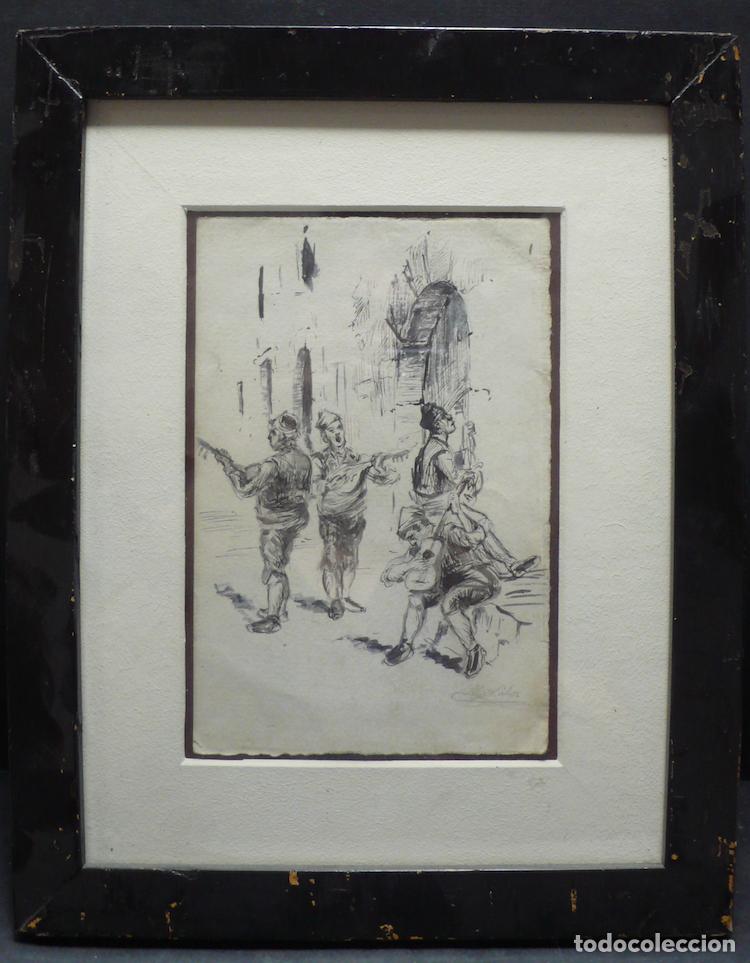 Arte: DIBUJO ORIGINAL TINTA - Foto 1
