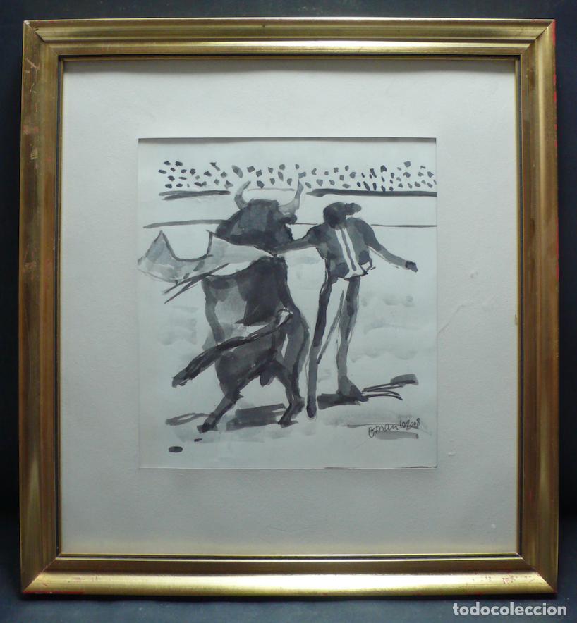 Arte: DIBUJO ORIGINAL TINTA - Foto 1