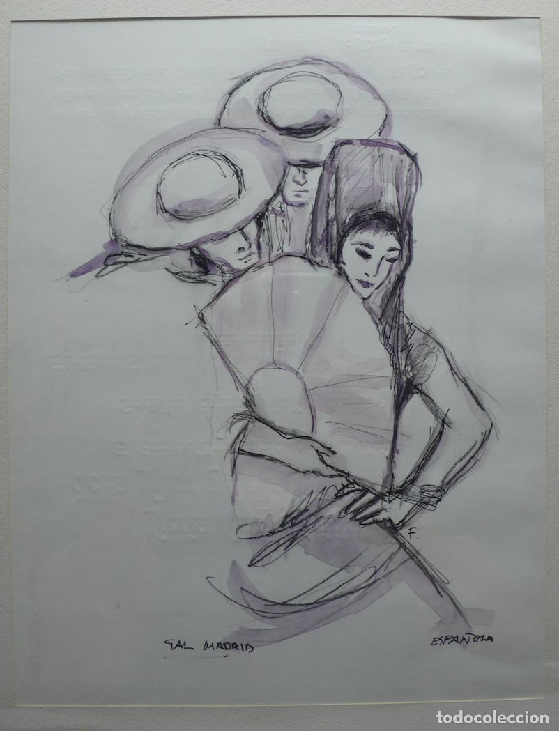 Arte: DIBUJO ORIGINAL TINTA - Foto 2