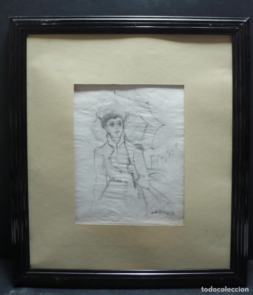 Arte: DIBUJO ORIGINAL A LAPICERO - Foto 1