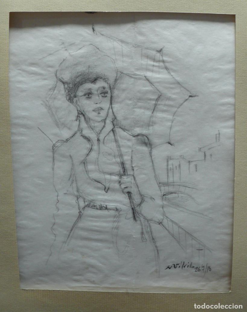 Arte: DIBUJO ORIGINAL A LAPICERO - Foto 2