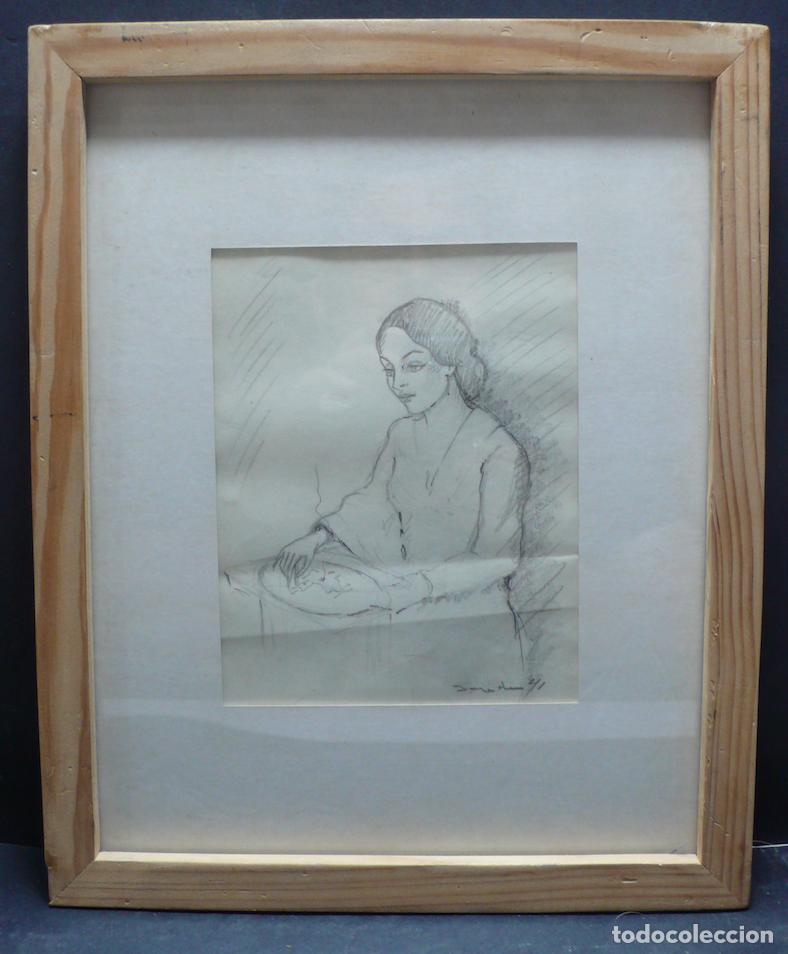 Arte: DIBUJO ORIGINAL A LAPICERO - Foto 1