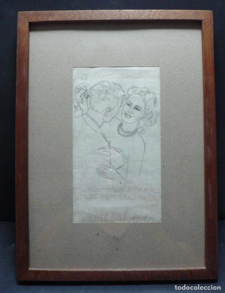 Arte: DIBUJO ORIGINAL A LAPICERO - Foto 1