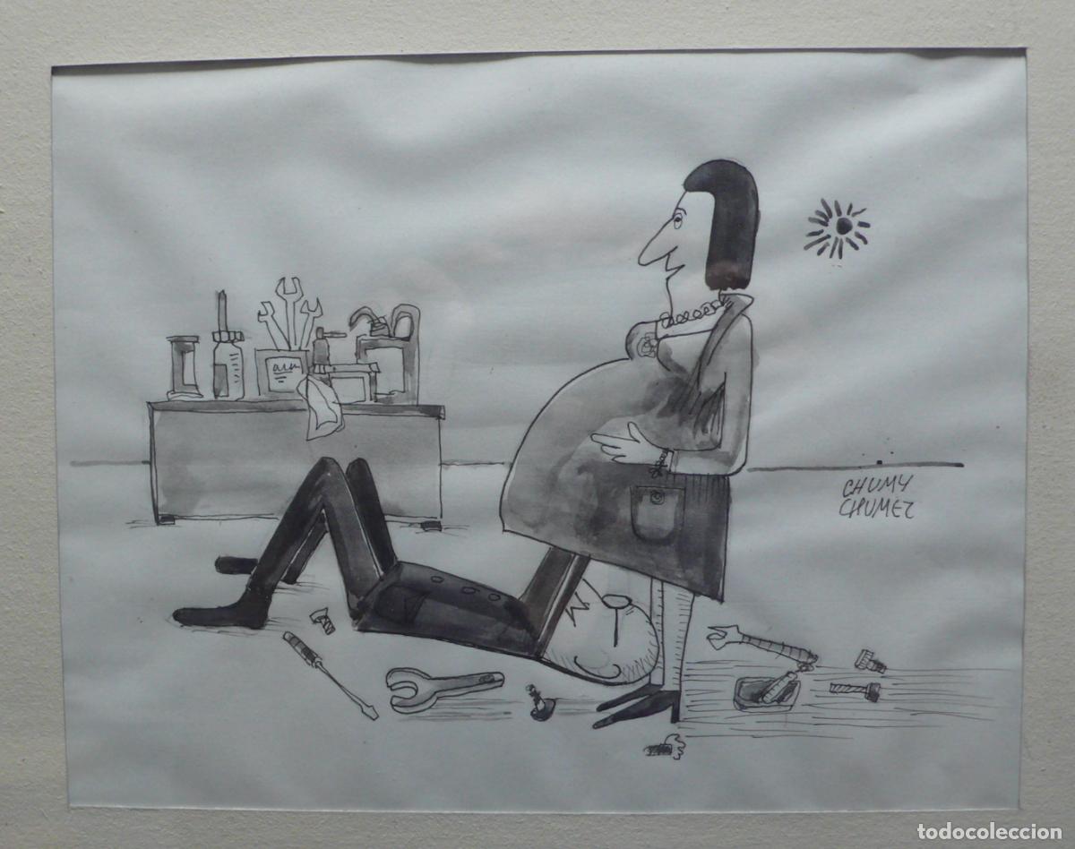 Arte: DIBUJO ORIGINAL TINTA - Foto 2