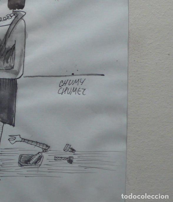 Arte: DIBUJO ORIGINAL TINTA - Foto 3
