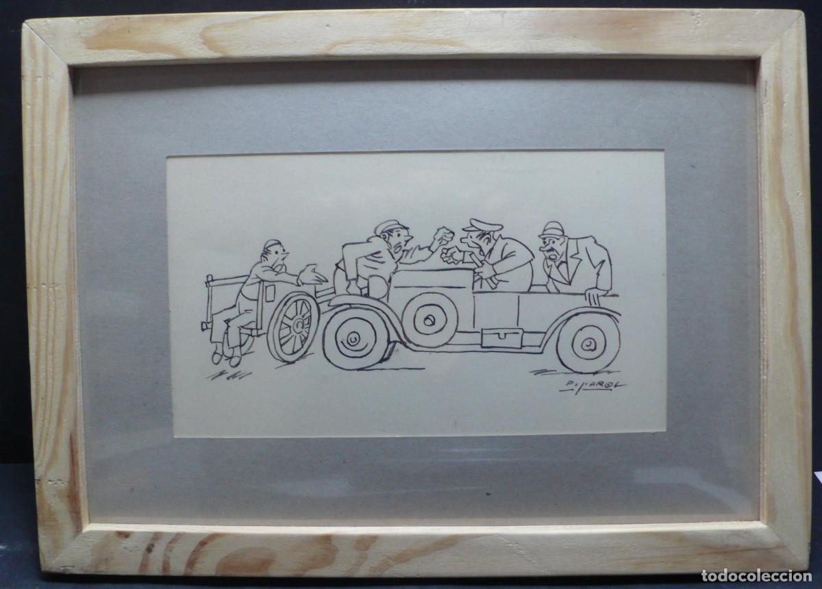 Arte: DIBUJO ORIGINAL TINTA - Foto 1