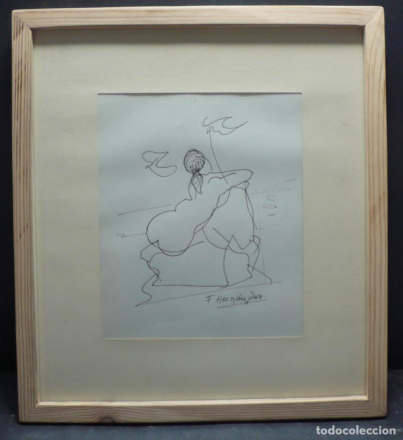 Arte: DIBUJO ORIGINAL TINTA - Foto 1