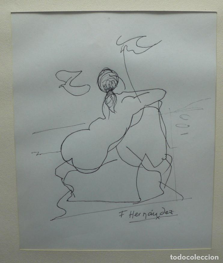 Arte: DIBUJO ORIGINAL TINTA - Foto 2