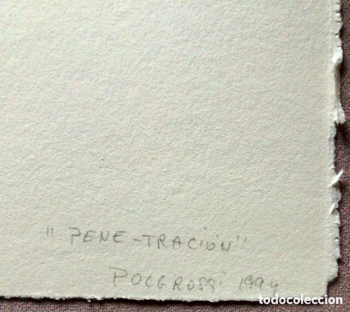 Arte: OBRA ORIGINAL LORETTA POLGROSSI . ITALIA - Foto 5