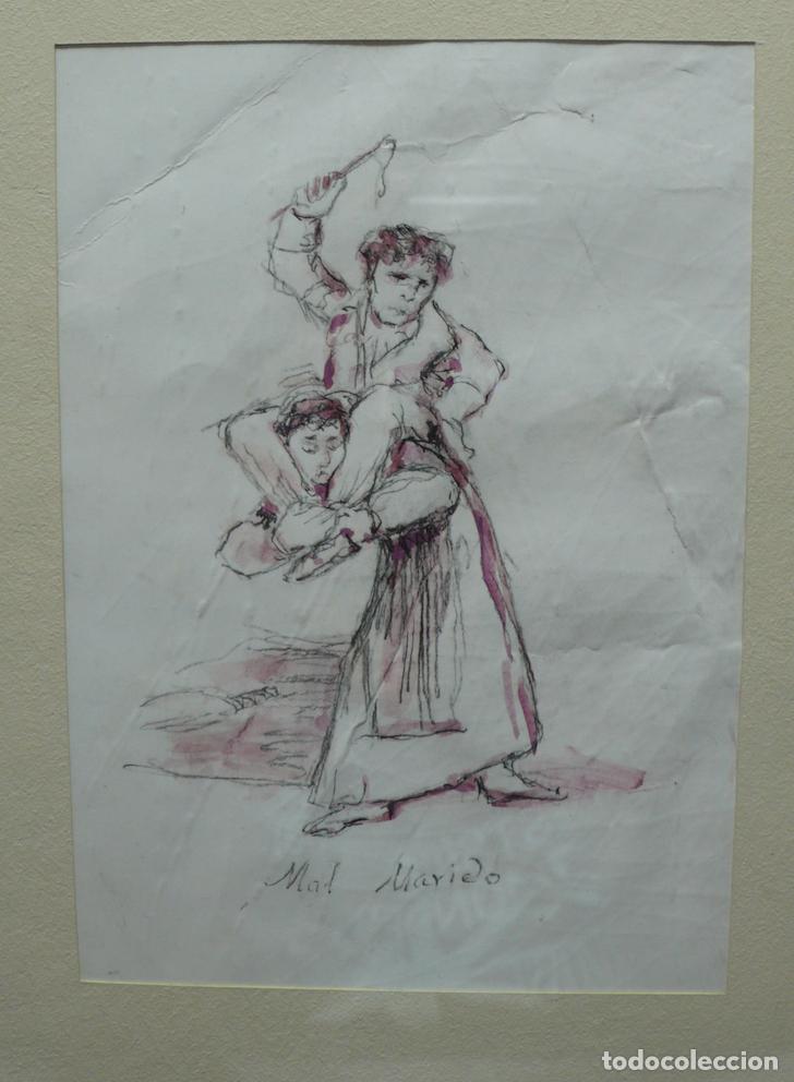 Arte: DIBUJO ORIGINAL A LAPICERO - Foto 2