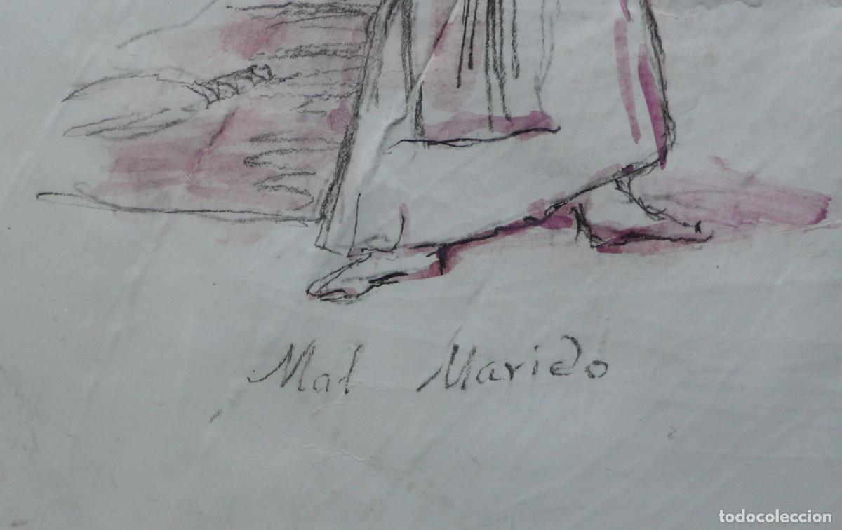 Arte: DIBUJO ORIGINAL A LAPICERO - Foto 3