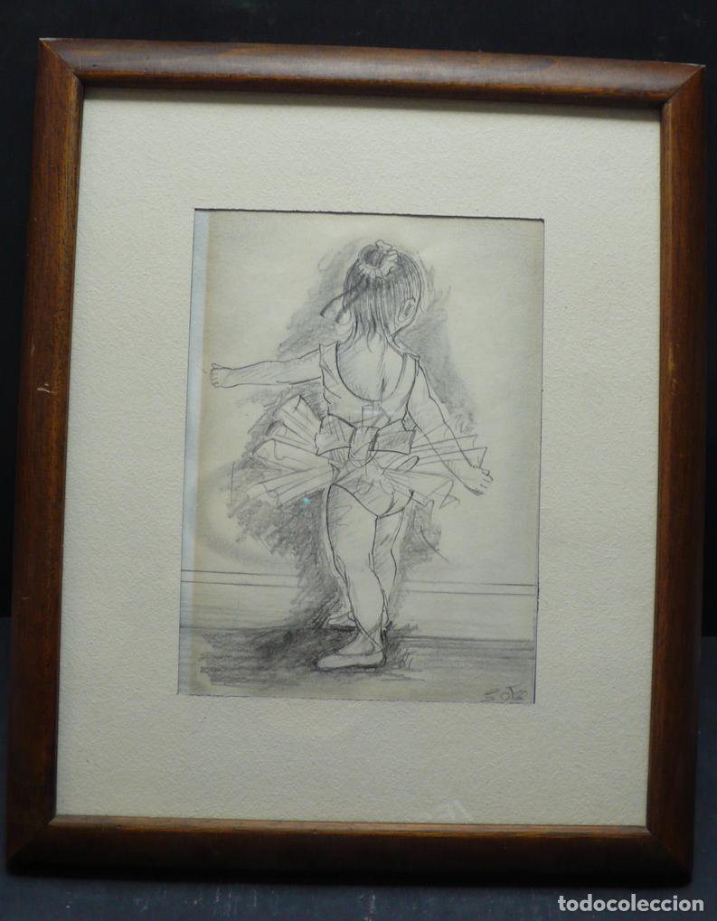 Arte: DIBUJO ORIGINAL A LAPICERO - Foto 1