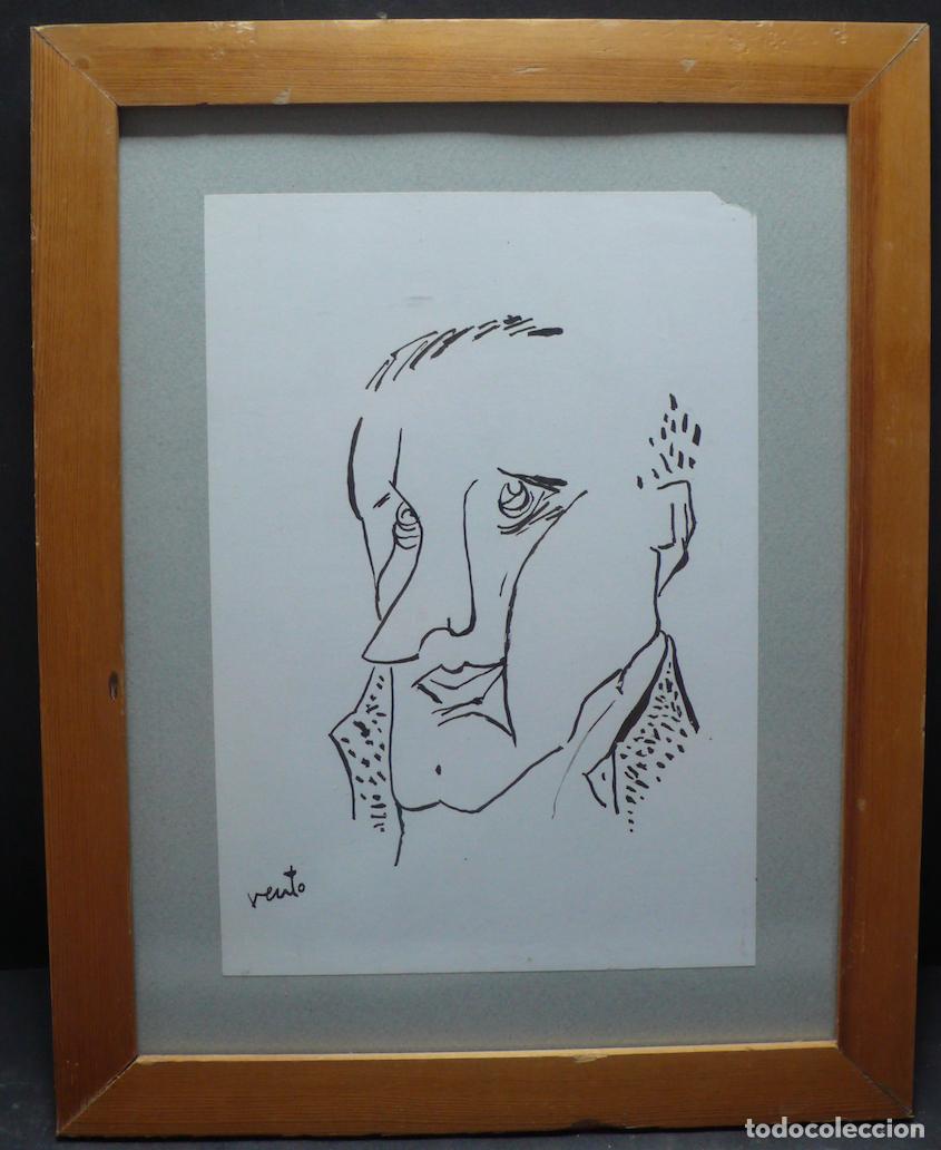 Arte: DIBUJO ORIGINAL TINTA - Foto 1