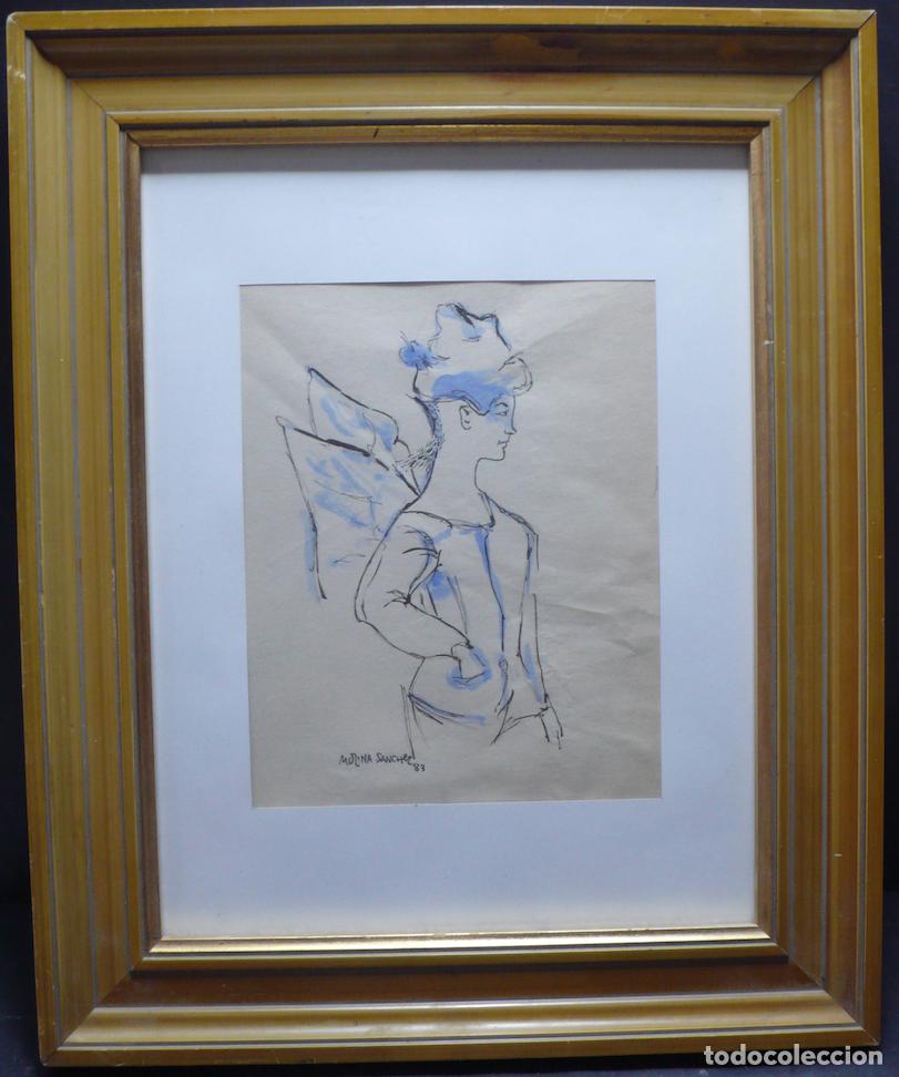 Arte: DIBUJO ORIGINAL TINTA - Foto 1