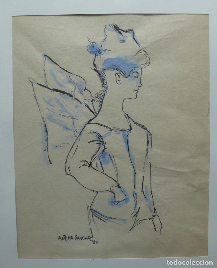 Arte: DIBUJO ORIGINAL TINTA - Foto 2