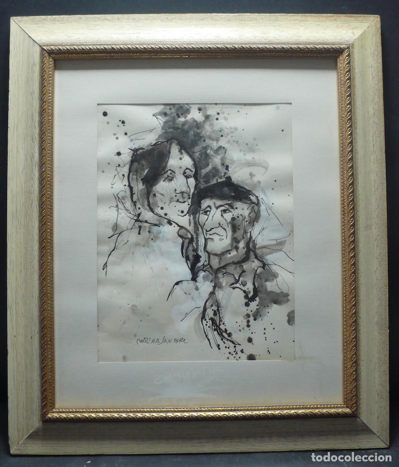 Arte: DIBUJO ORIGINAL TINTA - Foto 1