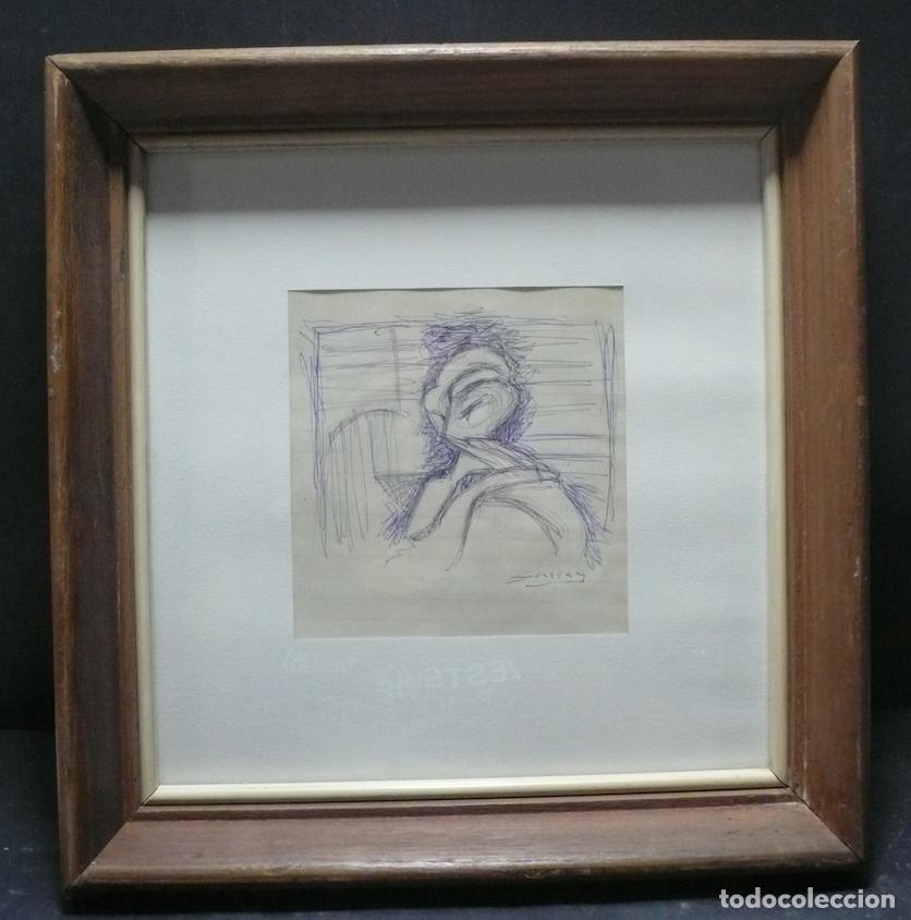 Arte: DIBUJO ORIGINAL TINTA - Foto 1