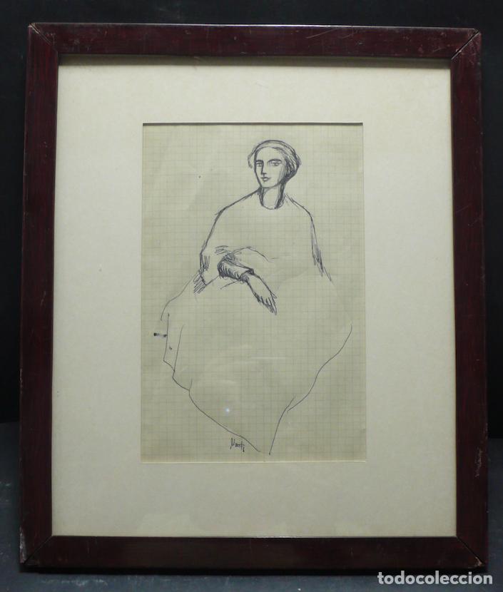 Arte: DIBUJO ORIGINAL TINTA - Foto 1