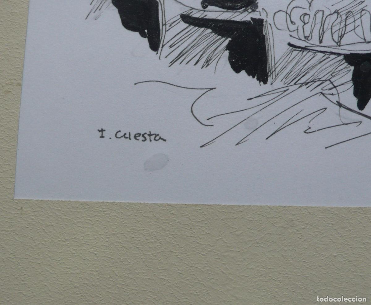 Arte: DIBUJO ORIGINAL TINTA - Foto 3