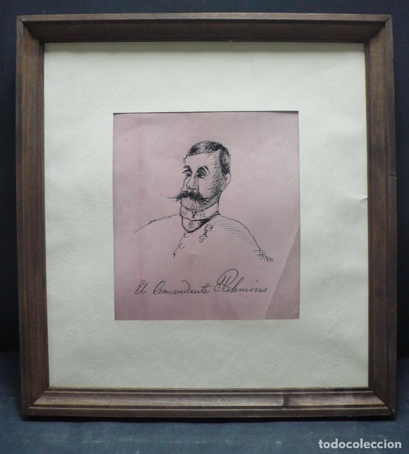 Arte: DIBUJO ORIGINAL TINTA - Foto 1