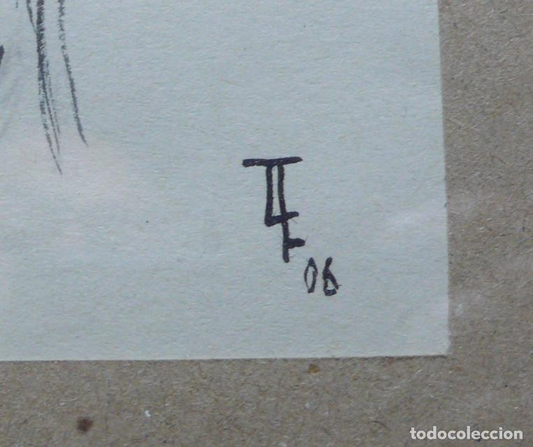 Arte: DIBUJO ORIGINAL TINTA - Foto 3