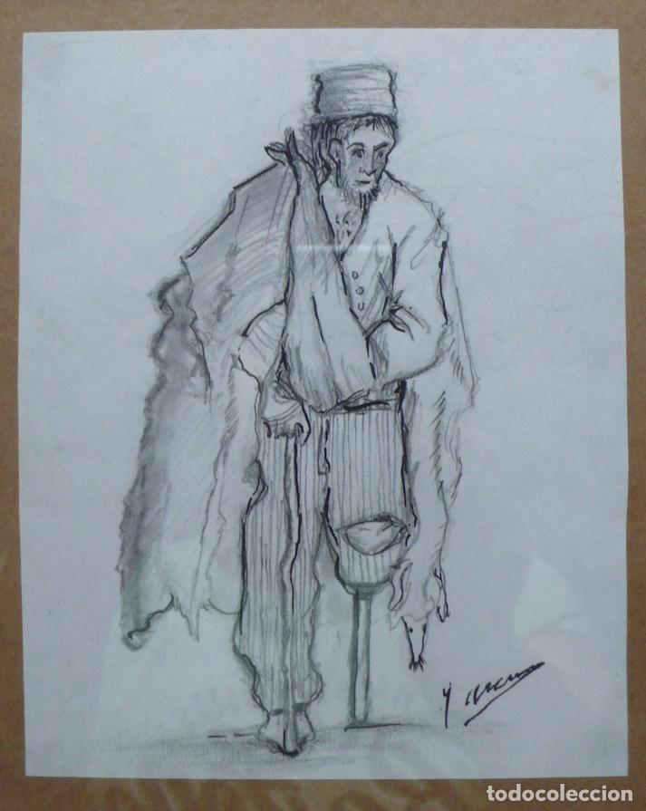 Arte: DIBUJO ORIGINAL A LAPICERO - Foto 2