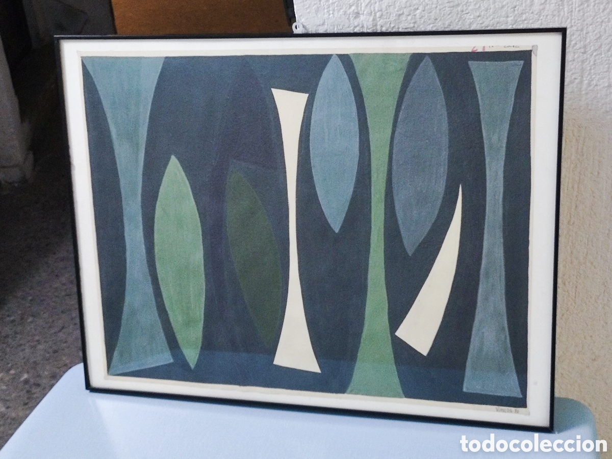Arte: VIRSEDA, Javier, Composici&oacute;n geom&eacute;trica, 1970 - Foto 1