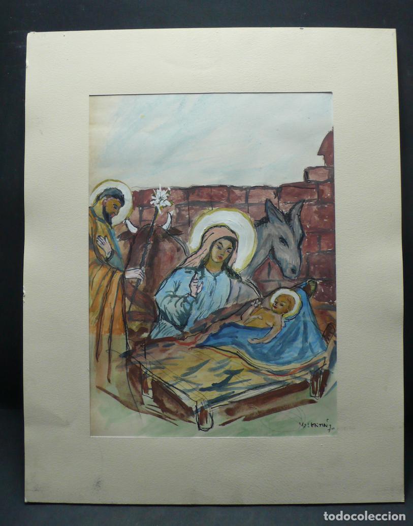 Arte: DIBUJO ORIGINAL ACUARELA - Foto 1