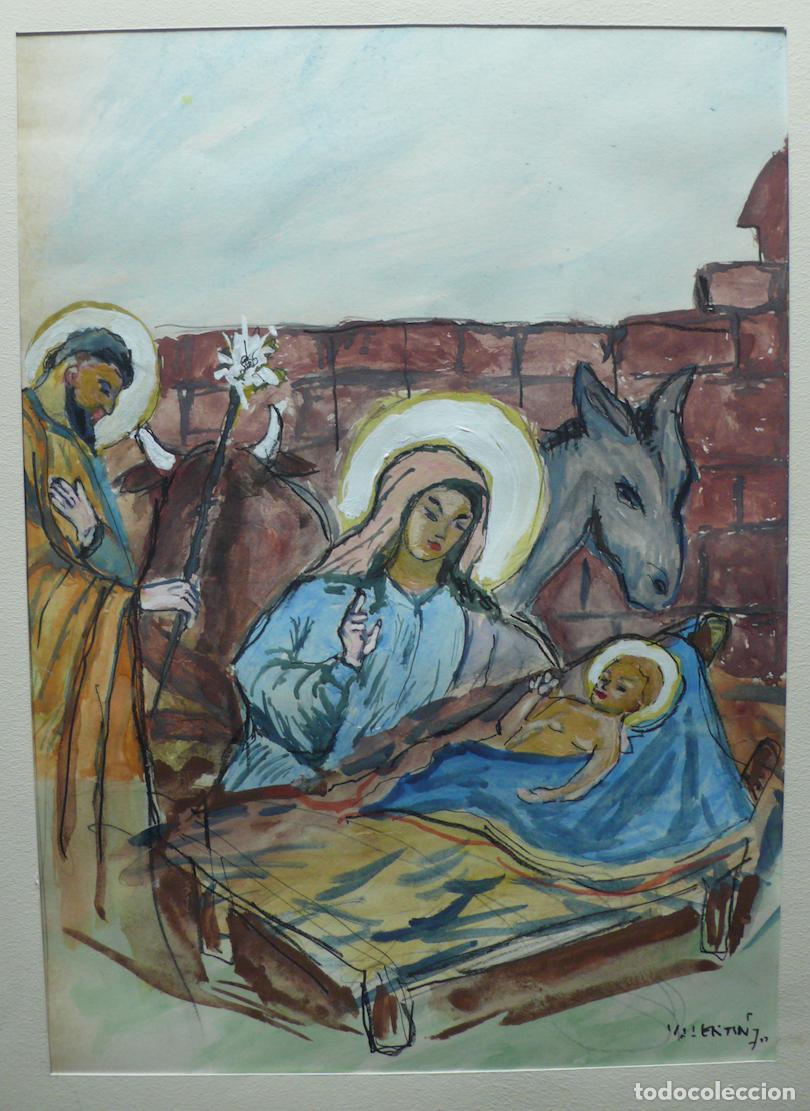 Arte: DIBUJO ORIGINAL ACUARELA - Foto 2