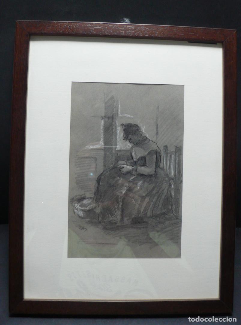 Arte: DIBUJO ORIGINAL A LAPICERO - Foto 1