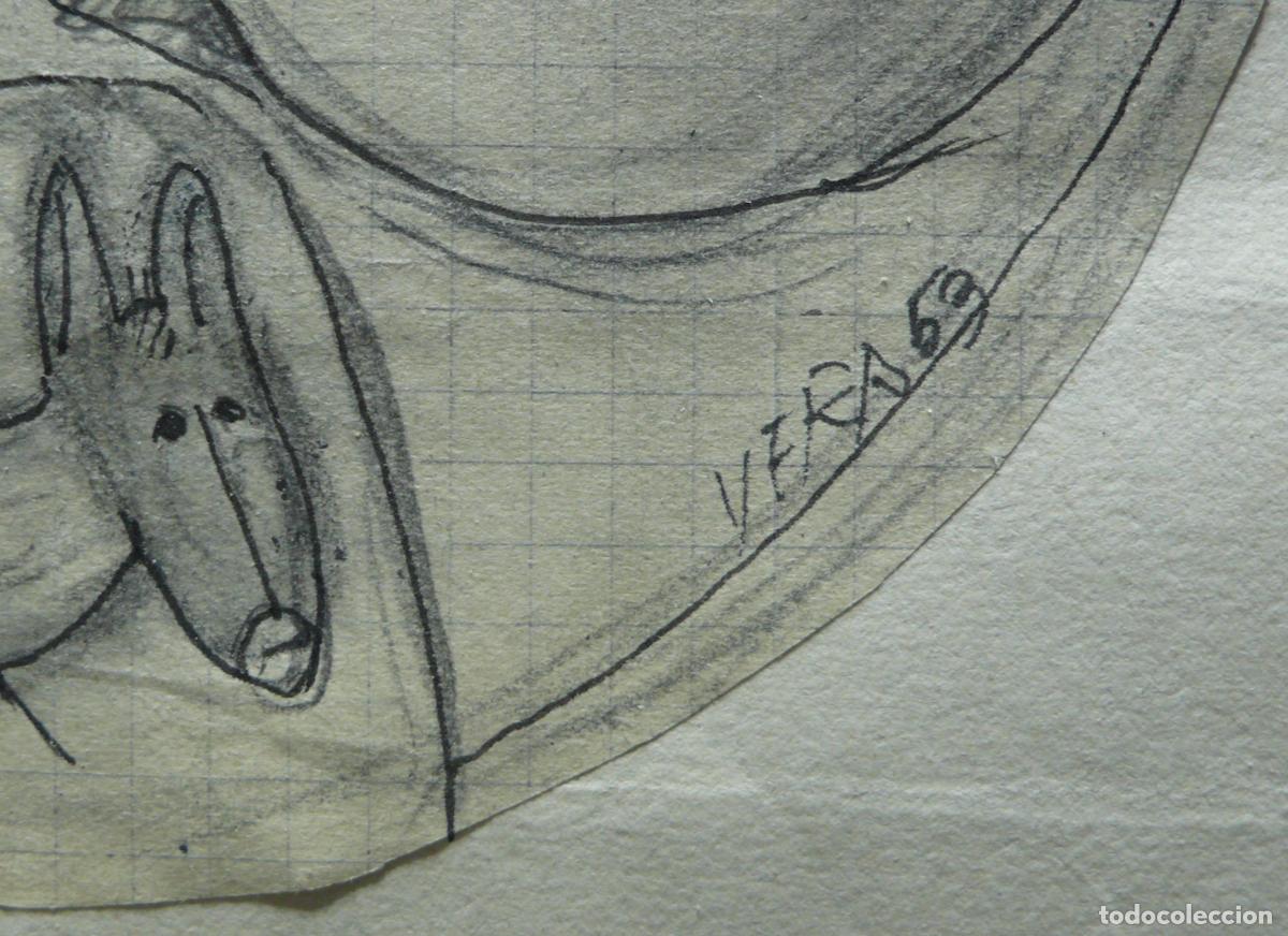Arte: DIBUJO ORIGINAL A LAPICERO - Foto 3